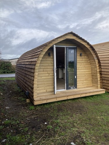 Glamping pod made - , to